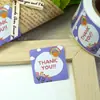 Pegatinas de Gracias Pegatinas Cuadradas para Sellar 300 Piezas Etiquetas Adhesivas Venta al por Mayor Lindas Pegatinas para Diario