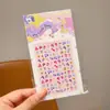 Parche de Uñas Impermeable para Niños Sanrio Kuromi con Relieve 5D Hello Kitty Pegatina Luminosa para Niña Personalización
