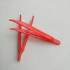 Pinças de Plástico Branco Cotovelo Pinças de Brinquedo Pinças Clipes de Plástico Infantil Feito à Mão DIY Pinças Pequenas