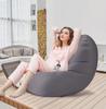 Sofá puf de tela simple, de fábrica, para dormitorio, moderno, se puede configurar en tamaño y color.