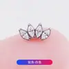 Pendientes de Aleación de Titanio F136, Clavos para Hélice Auricular Ojo de Caballo Cuatro, Clavos para Cartílago, Clavos para Labio Espiral Interno, Joyería para Piercing Corporal de Titanio G23