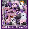 Feliz Halloween Set de Globos de Halloween en Español Suministros para Decoración de Fiestas Amazon Transfronterizo