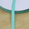 Banda de hilo de punto pequeño de 1 cm banda de costilla de punto paquete de material de lazo para accesorios de cabello hechos a mano pasador