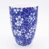 Papel de Color para Bajo Cubierta de Cerámica Jingdezhen Azul y Blanco Calcomanías Flores y Pájaros Auspiciosos Patrón Zodiacal Calcomanía para Bajo Cubierta de Alta Temperatura