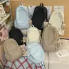 Mochila de Malla Transfronteriza Estilo Coreano Color Macarrón Simple Ligera y Versátil para Niñas de Secundaria