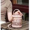 2025 Nuevo Bolso de Cubo Bordado de Lujo Ligero para Mujer Versátil para Desplazamientos Bolso de Mano de Hombro Portátil de Gran Capacidad Bolso Bandolera