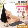 Nuevo Espejo de Tocador Portátil Plegable de Pie para Dormitorio Estudiantil Oficina Hogar Espejo Espejo Espejo de Maquillaje de Escritorio Escritorio