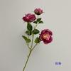 Simulação 3 cabeça Austin rose high-end buquê de flores falsas decoração de casamento sala de estar fotografia diy decoração Fotografia