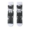 Calcetines de Algodón para Hombre de Media Pantorrilla con Dibujos Animados Fabricante Calcetines de Película Anime Calcetines Daredevil Caña Larga Estilo Europeo y Americano Calcetines de Moda Capitán América