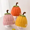 Gorro de Bebé Otoño e Invierno Niña Caliente Lana Niños Niños Calabaza Invierno Hombre Bebé Lindo Tejido
