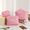 Bolsa de Maquillaje Grande de Alta Gama, Multifuncional, Multiestilo, Bolsa de Almacenamiento Fresca y Sencilla, Neceser Portátil Casual y Sencillo