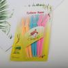 Venta al por mayor de fábrica recortador de cejas raspador afilado raspador de cejas recortador de cejas belleza herramienta para dar forma a las cejas