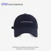Boné de Baseball Novo Estilo Coreano para Primavera e Verão para Mulheres com Letras Bordadas, Circunferência da Cabeça Grande, Boné Versátil Casual para Uso ao Ar Livre para Homens