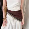 Lenço de Seda Floral Vintage para Mulheres, Lenço Quadrado de Luxo, Novo Estilo 2026, Combinado com Camisas, Lenço de Cabeça, Cinto Decorativo e Cobertura de Cintura