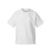 Camiseta Masculina Nanxia Estrutura Desconstruída com Recortes de Manga Curta, Gola Redonda, Caimento Solto de Verão, Camiseta de Meia Manga Estilo Desconstruído para Casais