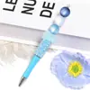 Cuentas redondas de ópalita de color primario mate personalizadas de 16 mm para manualidades, cuentas sueltas para hacer pulseras, cadenas para bolígrafos, teléfonos móviles, accesorios