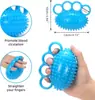 Bola para Exercício de Mão Bola de Terapia para Dedos - Fortalecimento de Pegada, Melhora da Flexibilidade, Bolas para Alívio de Estresse por Aperto, Treinador de Força de Resistência para Mão