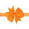 Nuevo Popular Infantil Multicolor Grande Cola de Golondrina Nudo Hexagonal Lazo Accesorios para el Cabello Diadema Bebé Color Sólido Simple Diadema para Bebé