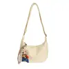 Bolsa transversal simples e doce estilo coreano para mulheres, novo modelo 2026, bolsa versátil de alta qualidade estilo bolinho, bolsa de ombro de moda nicho