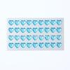36 Pedrería Acrílica Plana de 12 mm en Forma de Corazón para Decoración de Álbumes de Fotos DIY para Niños