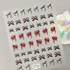 Múltiples Opciones de Pegatinas para Uñas de Moño Disponibles. En Stock Versátiles Impermeables con Relieve 3D Pegatinas para Uñas de Lazo Estilo Ca