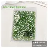 Pedras de Strass para Nail Art Verde Claro Atacado Pedras de Strass King Fan Deslumbrantes Pedras de Strass Redondas Pequenas Planas Ss4 Kit de Material DIY Acessórios para Nail Art