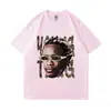 Camiseta con Estampado Gráfico del Rapero Young Thug Verano para Hombres y Mujeres g