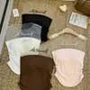 Nuevo estilo de chica caliente americana de verano, impresionante camisola transparente con retazos y estampado de letras para mujer, corte ajustado y favorecedor