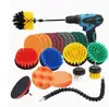 Venta Directa de Fábrica Kit de Limpieza para Coche de 24 Piezas Cera Pulidora Herramienta Especial para Rines Juego de Cepillos de Cuidado