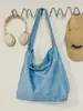 Nova Bolsa Tote Vintage de Camurça para Mulheres 2026, Grande Capacidade, de Ombro, Transversal, de Mão, para o Trabalho, Versátil, Cor Maillard