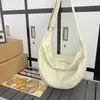 Bolso para Mujer Estilo Ins Coreano Simple Color Sólido Bolso Dumpling Estilo Japonés y Coreano para Hombre Gran Capacidad Bolso de Hombro para Estudiante Bolso Cruzado de Pareja