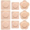 Patch de Aplicação em Branco Não Tecido Transfronteiriço Pontual Isolamento de Espuma Patch de Três Volts Anel de Espuma Anti-Penetração Patch para Umbigo