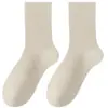 Calcetines Grues de Felpa Forrados para Otoño e Invierno Calcetas Zhuji Calcetines de Media Caña para Mujer Calcetines Largos Cálidos Calcetas Zhuji Venta al por Mayor Calcetines Gruesos