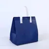 Em Estoque Bolsa Térmica Isolada de Folha de Alumínio Não Tecida para Leite com Chá, Café, Churrasco, Bolo, Armazenamento Térmico Frio, Embalagem para Viagem de Restaurante