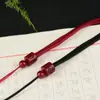 Cordón para Colgante de Cinabrio, Colgante de Jade Hetian Tejido a Mano, Cordón para Joyería de Jade, Cordón de Collar Ajustable para Hombres y Mujeres