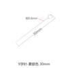 Plata Esterlina S925 Aguja de 9 Caracteres Hecha a Mano DIY Material de Aguja Oro de 18 Quilates Pendiente Largo Accesorios Pulsera Pendientes Accesorios Trenzados
