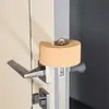 Tarjeta de Seguridad para Puerta para Niños Nbr Material de Espuma de Goma Clip de Puerta Cilíndrico Tarjeta de Puerta Antipellizcos Tope de Puerta de Alta Elasticidad