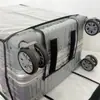 Fábrica Directa Chaqueta de Equipaje Maleta Trolley Funda Protectora Borde Envuelto con Marco Negro Transparente Engrosado Maleta