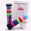20 Scrunchies de Toalha Sem Costura em um Balde, Sem Marcas, Sem Danos ao Cabelo, Elástico de Cabelo de Alta Elasticidade para Rabo de Cavalo Alto Feminino, Acessório de Cabelo