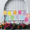 Inserciones de Piso de Pascua Nuevas Transfronterizas Huevos de Fiesta de Pascua Macetas para Interiores y Exteriores Inserciones para Macetas Señales Decorativas