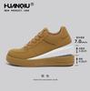 Zapatos Blancos Universales para Hombre 2025 Primavera Nuevos Versátiles de Moda Blancos Punta Redonda Antideslizantes Planos Tenis