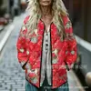 Sudadera de Algodón Acolchada para Mujer 2025 Nuevo Estilo Cuello Alto Sudadera para Mujer Abotonada