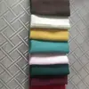 Processamento Personalizado de Punhos Canelados Grossos Circulares 2x2, Punhos Elásticos Canelados Grossos de Malha 16, Punhos Elásticos Canelados com Elastano para Vestuário