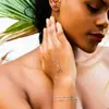 Pulseiras Europeias e Americanas de Nova Cor para Casais Transfronteiriços, Pulseiras de Alta Qualidade da Moda e Versáteis, Joias Personalizadas de Nicho para Mulheres Atacado