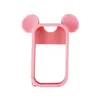 Conjunto Combinado de Higienizador de Mãos de Desenho Animado Transfronteiriço Novo, Capa de Silicone Fofa, Portátil, Compacto, Higienizador de Mãos com Bomba