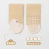 24 calcetines nuevos para bebé, sin costuras, de área grande, con dispensador, calcetines de piso infantiles de dibujos animados, calcetines con graffiti, antideslizantes