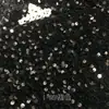 Tela de Terciopelo con Lentejuelas de 5 mm Tela para Vestido de Escenario Tela de Terciopelo Elástica que No Pierde Pelusa