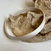 Verão verde água! Faixa de Cabelo de Cetim de Seda Han Feng Elegante Combinando Temperamento Faixa de Cabeça Fina Destaque Doce Edição Estreita Cartão de Cabelo