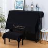 Bordado Bordado Inglés Funda para Piano Cubierta Antipolvo Media Funda Funda Completa Funda para Piano Tela de Cubierta Funda para Taburete de Piano Nórdico Estilo Europeo y Americano