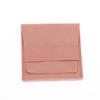 Fabricantes bolsa de terciopelo de punto con solapa bolsa sobre para joyería bolsa de microfibra para guardar regalos se puede imprimir con logo